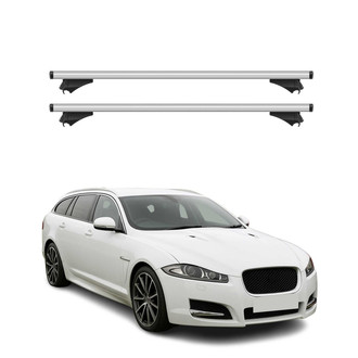 OMAC® - Silver Flush-Mounted Roof Rails Cross Bars