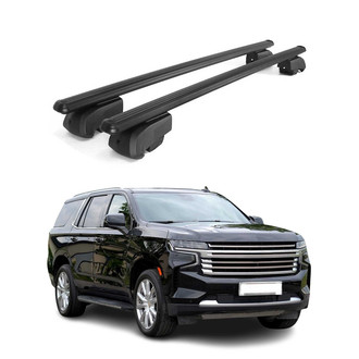 OMAC® - Black Flush-Mounted Roof Rails Cross Bars