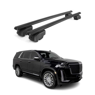 OMAC® - Black Flush-Mounted Roof Rails Cross Bars
