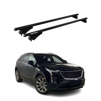 OMAC® - Black Flush-Mounted Roof Rails Cross Bars
