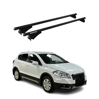 OMAC® - Black Flush-Mounted Roof Rails Cross Bars