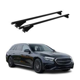 OMAC® - Black Flush-Mounted Roof Rails Cross Bars