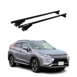 OMAC® - Black Flush-Mounted Roof Rails Cross Bars