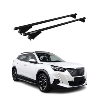 OMAC® - Black Flush-Mounted Roof Rails Cross Bars