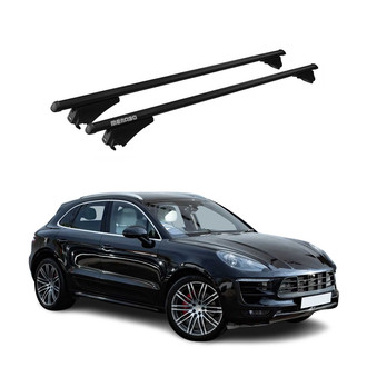 OMAC® - Black Flush-Mounted Roof Rails Cross Bars