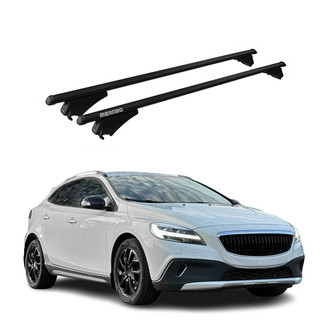 OMAC® - Black Flush-Mounted Roof Rails Cross Bars