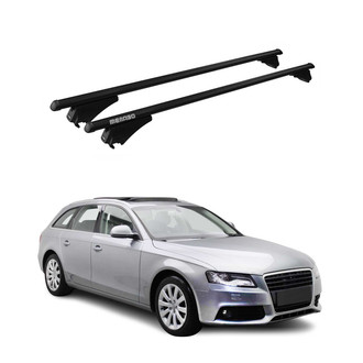 OMAC® - Black Flush-Mounted Roof Rails Cross Bars