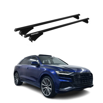 OMAC® - Black Flush-Mounted Roof Rails Cross Bars