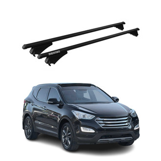 OMAC® - Black Flush-Mounted Roof Rails Cross Bars