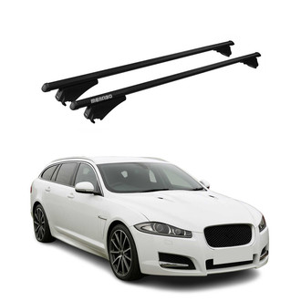 OMAC® - Black Flush-Mounted Roof Rails Cross Bars