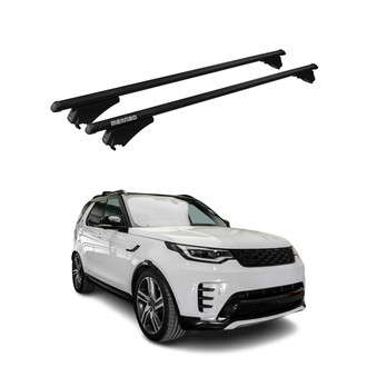 OMAC® - Black Flush-Mounted Roof Rails Cross Bars