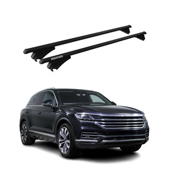 OMAC® - Black Flush-Mounted Roof Rails Cross Bars