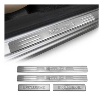 OMAC® - Non-Illuminated Polished Door Sill Covers with Exclusive Logo