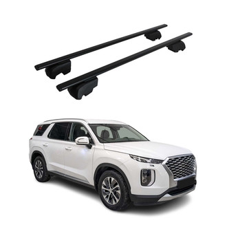 OMAC® - Black Flush-Mounted Roof Rails Cross Bars