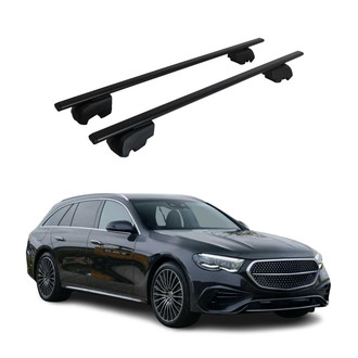 OMAC® - Black Flush-Mounted Roof Rails Cross Bars