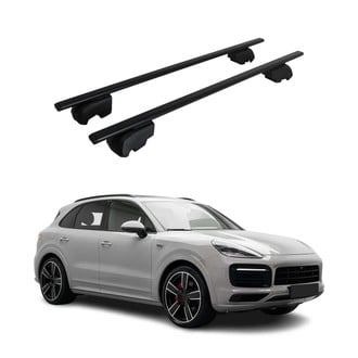 OMAC® - Black Flush-Mounted Roof Rails Cross Bars