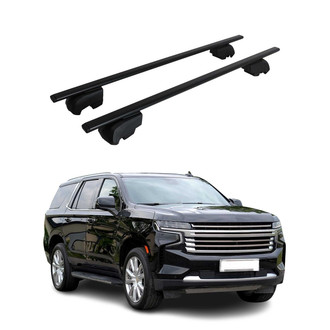 OMAC® - Black Flush-Mounted Roof Rails Cross Bars