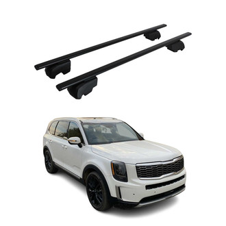 OMAC® - Black Flush-Mounted Roof Rails Cross Bars