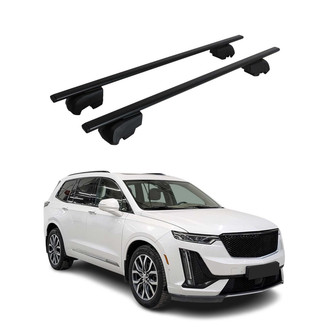 OMAC® - Black Flush-Mounted Roof Rails Cross Bars
