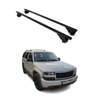 OMAC® - Black Raised Roof Rails Cross Bars