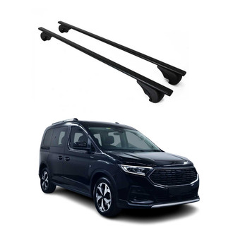 OMAC® - Black Raised Roof Rails Cross Bars