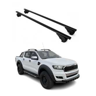 OMAC® - Black Raised Roof Rails Cross Bars
