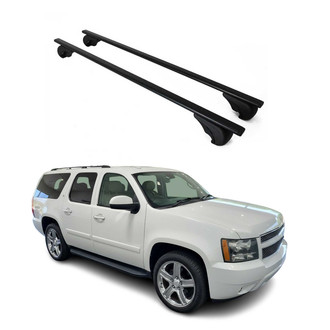 OMAC® - Black Raised Roof Rails Cross Bars