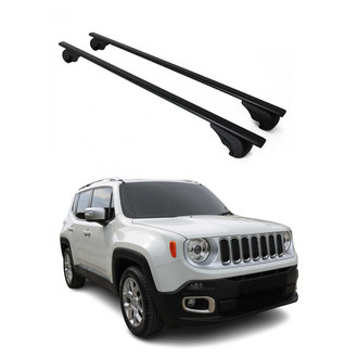 OMAC® - Black Raised Roof Rails Cross Bars