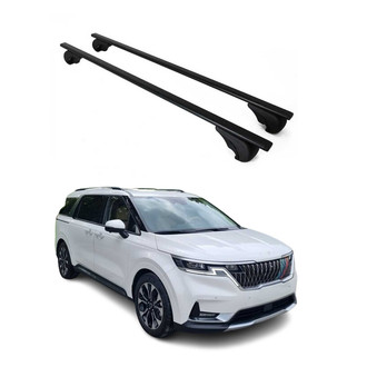 OMAC® - Black Raised Roof Rails Cross Bars