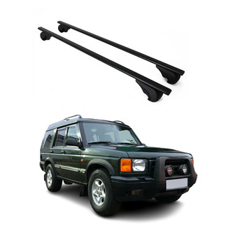 OMAC® U029007 - Black Raised Roof Rails Cross Bars