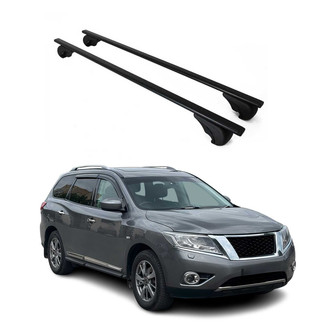 OMAC® - Black Raised Roof Rails Cross Bars
