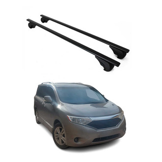 OMAC® - Black Raised Roof Rails Cross Bars