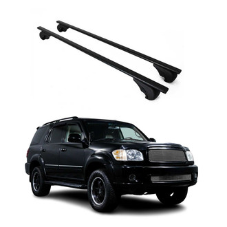 OMAC® - Black Raised Roof Rails Cross Bars