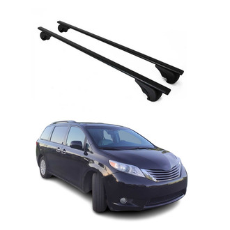 OMAC® - Black Raised Roof Rails Cross Bars