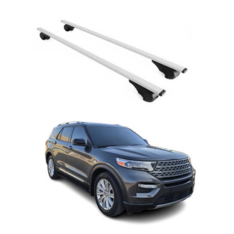 OMAC® - Gray Raised Roof Rails Cross Bars