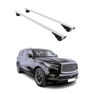OMAC® - Gray Raised Roof Rails Cross Bars