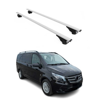 OMAC® - Gray Raised Roof Rails Cross Bars
