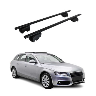 OMAC® - Black Flush-Mounted Roof Rails Cross Bars