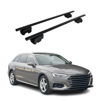 OMAC® - Black Flush-Mounted Roof Rails Cross Bars