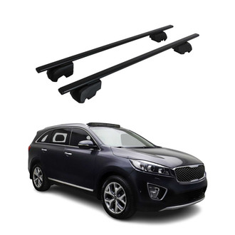 OMAC® - Black Flush-Mounted Roof Rails Cross Bars