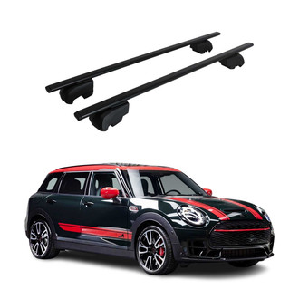 OMAC® - Black Flush-Mounted Roof Rails Cross Bars
