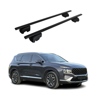 OMAC® - Black Flush-Mounted Roof Rails Cross Bars