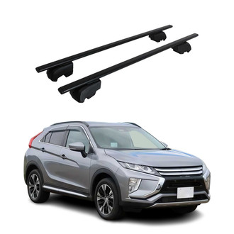 OMAC® - Black Flush-Mounted Roof Rails Cross Bars