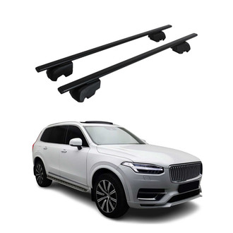 OMAC® - Black Flush-Mounted Roof Rails Cross Bars