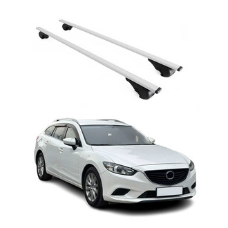 OMAC® - Gray Raised Roof Rails Cross Bars