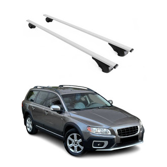 OMAC® - Gray Raised Roof Rails Cross Bars
