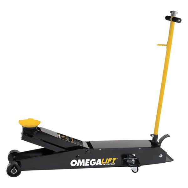 Omega Lift Equipment® - 5 t 7" to 27" Long Chassis Hydraulic Floor Jack