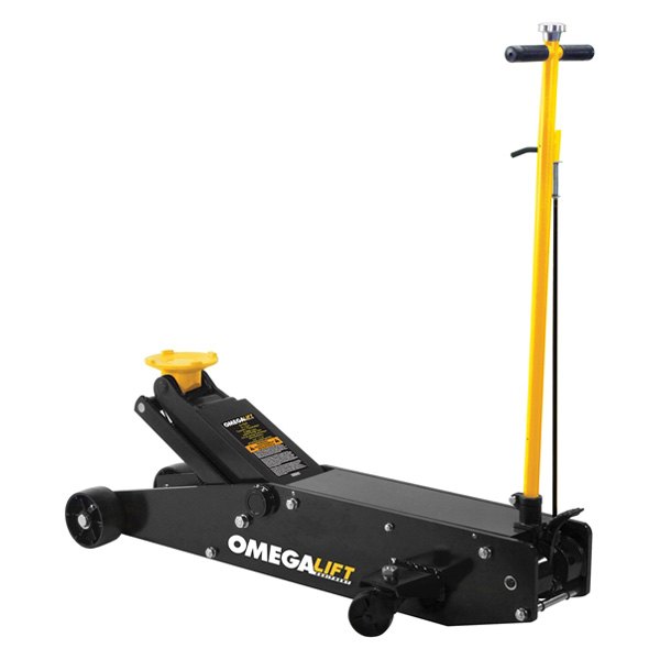 Omega Lift Equipment® - 10 t 7" to 27" Long Chassis Air/Hydraulic Floor Jack