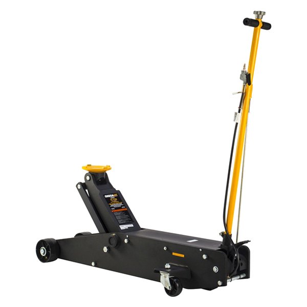 Omega Lift Equipment® - 10 t 7" to 27" Long Chassis Hydraulic Floor Jack
