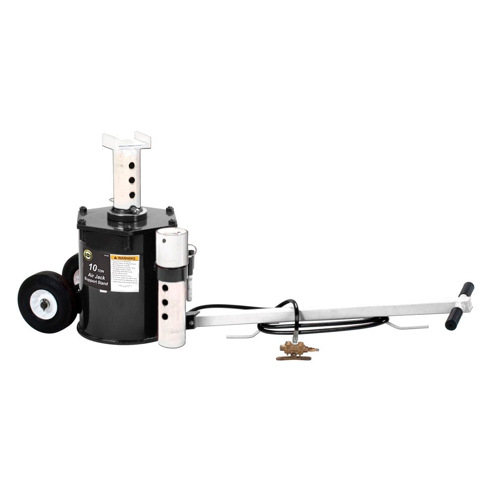 Omega Lift Equipment® 34100 10 t 171/2" to 511/8" Air/Hydraulic Axle Jack and Support Stand